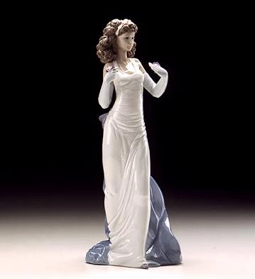 Lladro Anticipation 1999 Porcelain Figurine