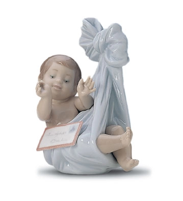 Lladro Heavens Gift (boy) 1999-01 Porcelain Figurine