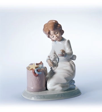 Lladro Ringing In The Season Porcelain Figurine