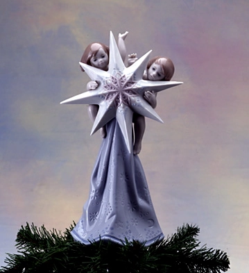 Lladro A Celestial Christmas 2000 Ornament Porcelain Figurine