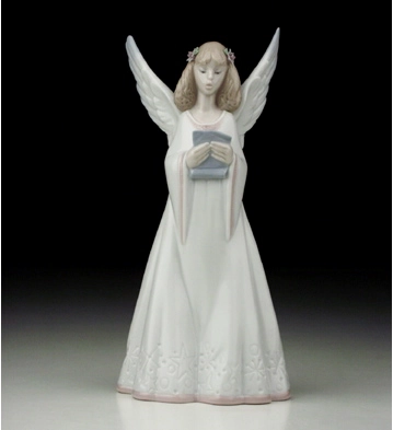 Lladro Heavenly Melodies 2001 Only Porcelain Figurine