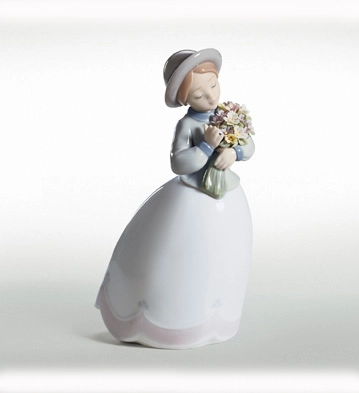 Lladro Blossom Time Porcelain Figurine