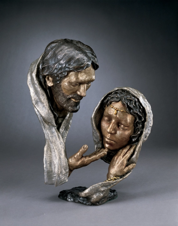Mark Hopkins Forgiveness Bronze Sculpture