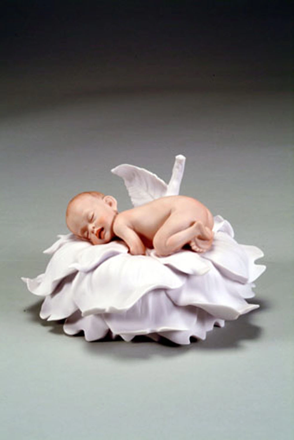 Giuseppe Armani Rose Baby Sculpture