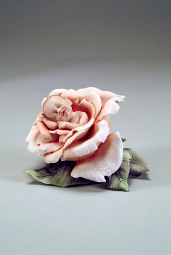 Giuseppe Armani Little Rose Sculpture