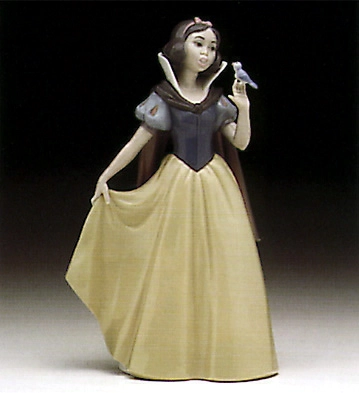 Lladro Snow White With Backstamp Porcelain Figurine