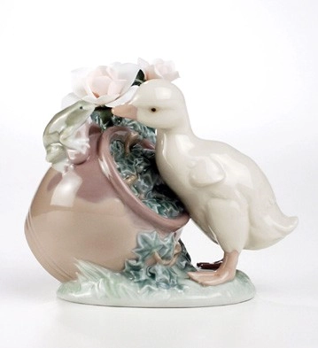 Lladro How Are You Porcelain Figurine
