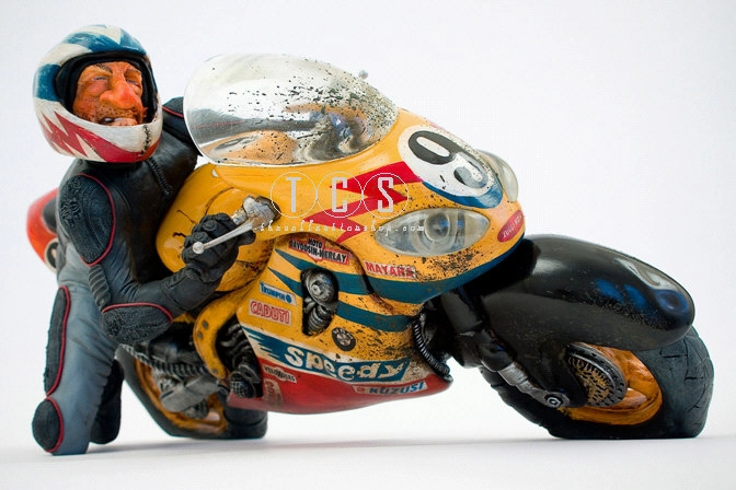 Guillermo Forchino Speedy Biker Comical Art Sculpture