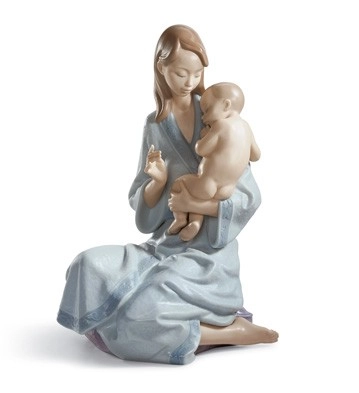 Lladro Sleep My Love Porcelain Figurine