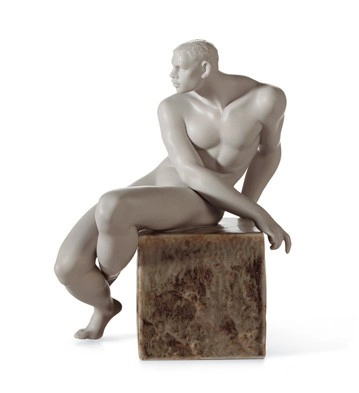 Lladro Essence Of Man II Porcelain Figurine