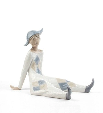 Lladro Wistful Memories Porcelain Figurine