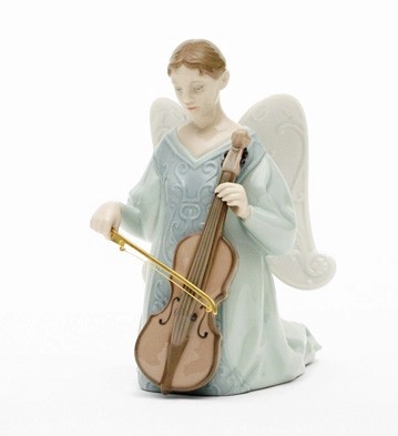Lladro Cello - Cantata Porcelain Figurine