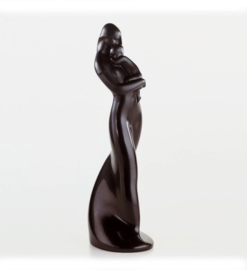 Lladro Life Ebony Look Porcelain Figurine