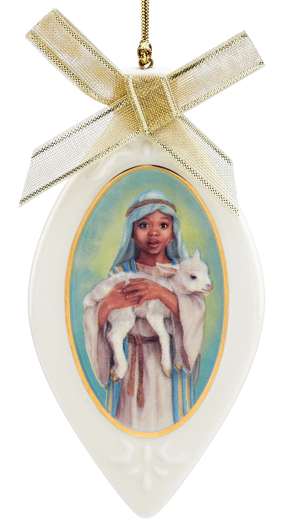 Ebony Visions The Young Shepherd Ornament 