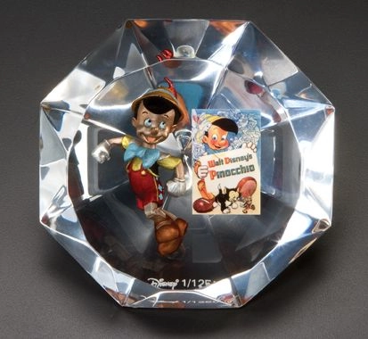 Starlite Disney Pinocchio Artist Proof No 6 Mixed Media Sculpture