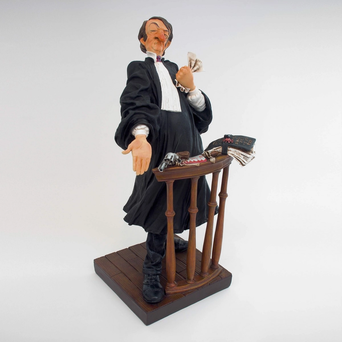 Guillermo Forchino The Lawyer / L'avocat Comical Art Sculpture