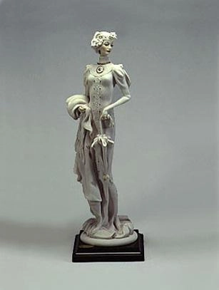 Giuseppe Armani Lady With Sunshade Sculpture