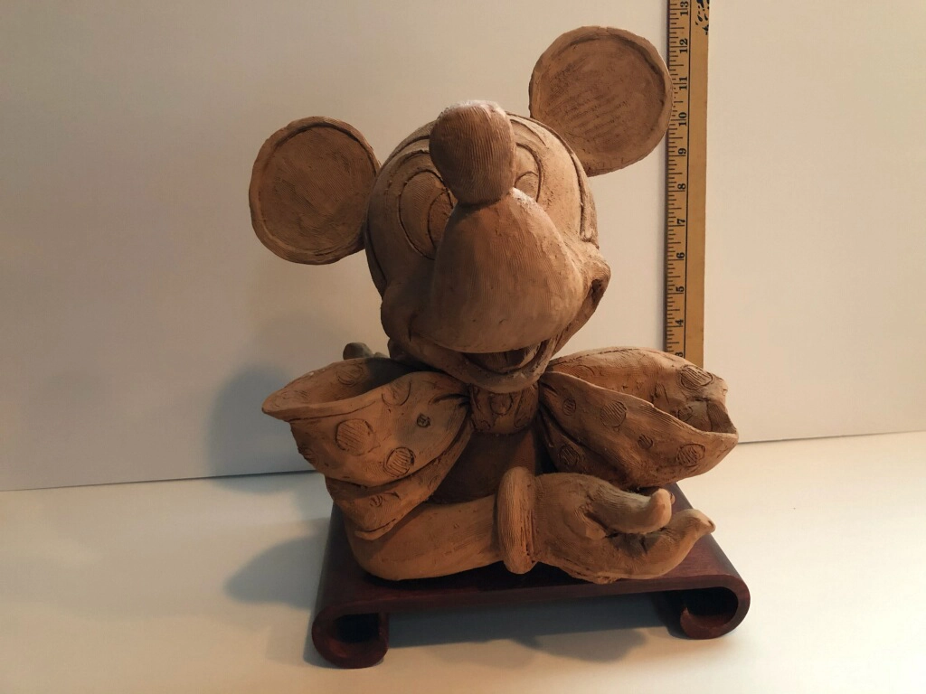 Giuseppe Armani Original Mickey In Clay for Disneyana 1998 Sculpture