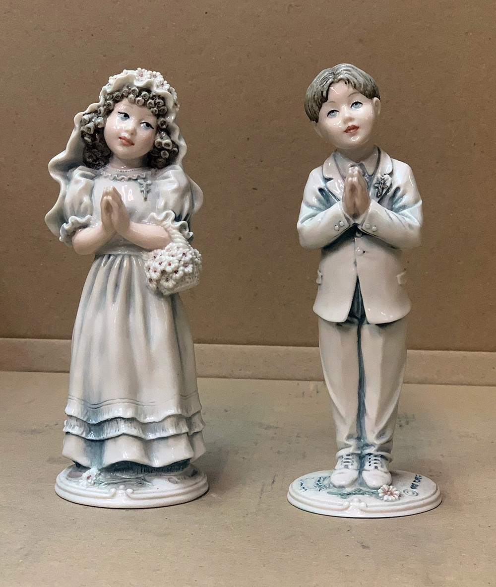 Giuseppe Armani First Communion Children Set Sculpture