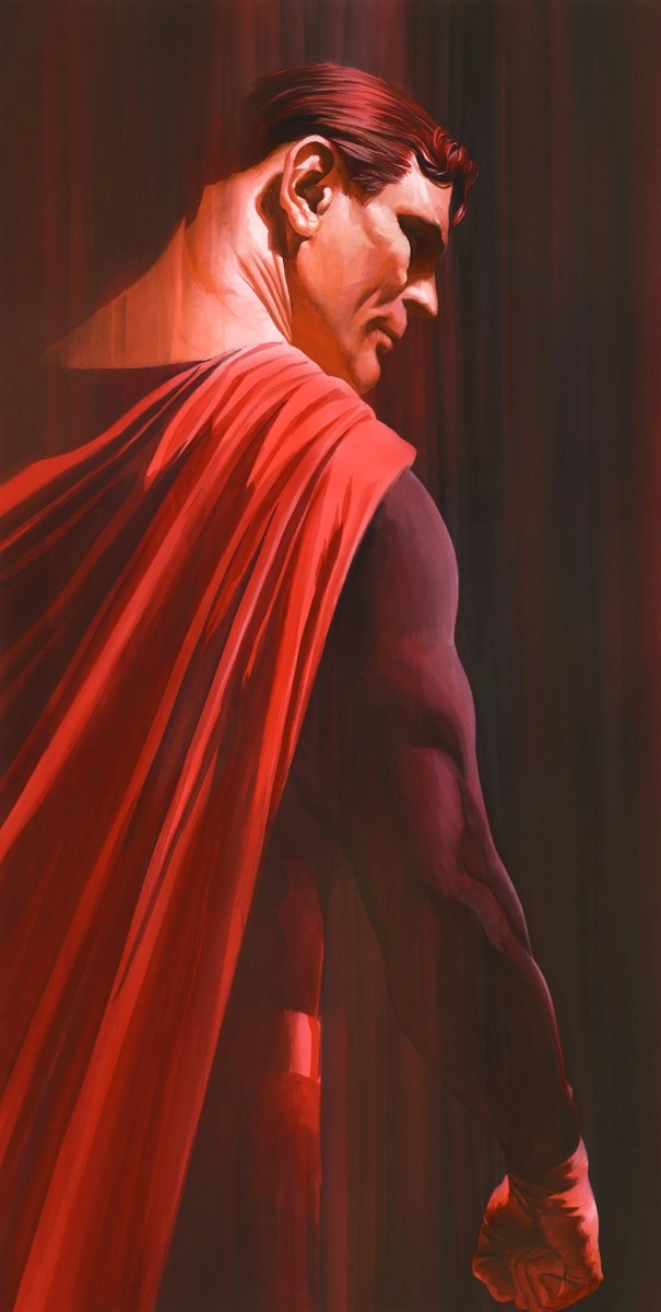 Alex Ross SHADOWS: SUPERMAN Giclee On Paper