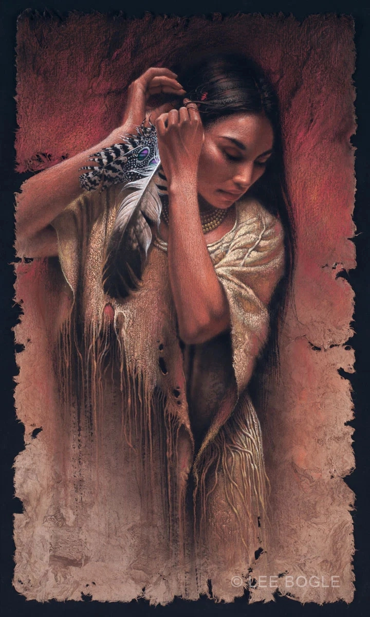 Lee Bogle Before The Ceremony Giclee On Canvas