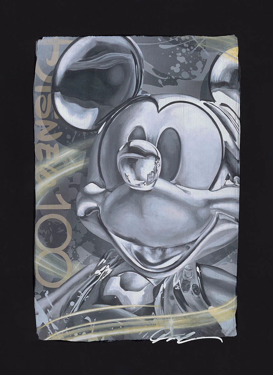 Arcy Celebrating 100 Years From Disney Mickey Mouse Giclee On Paper