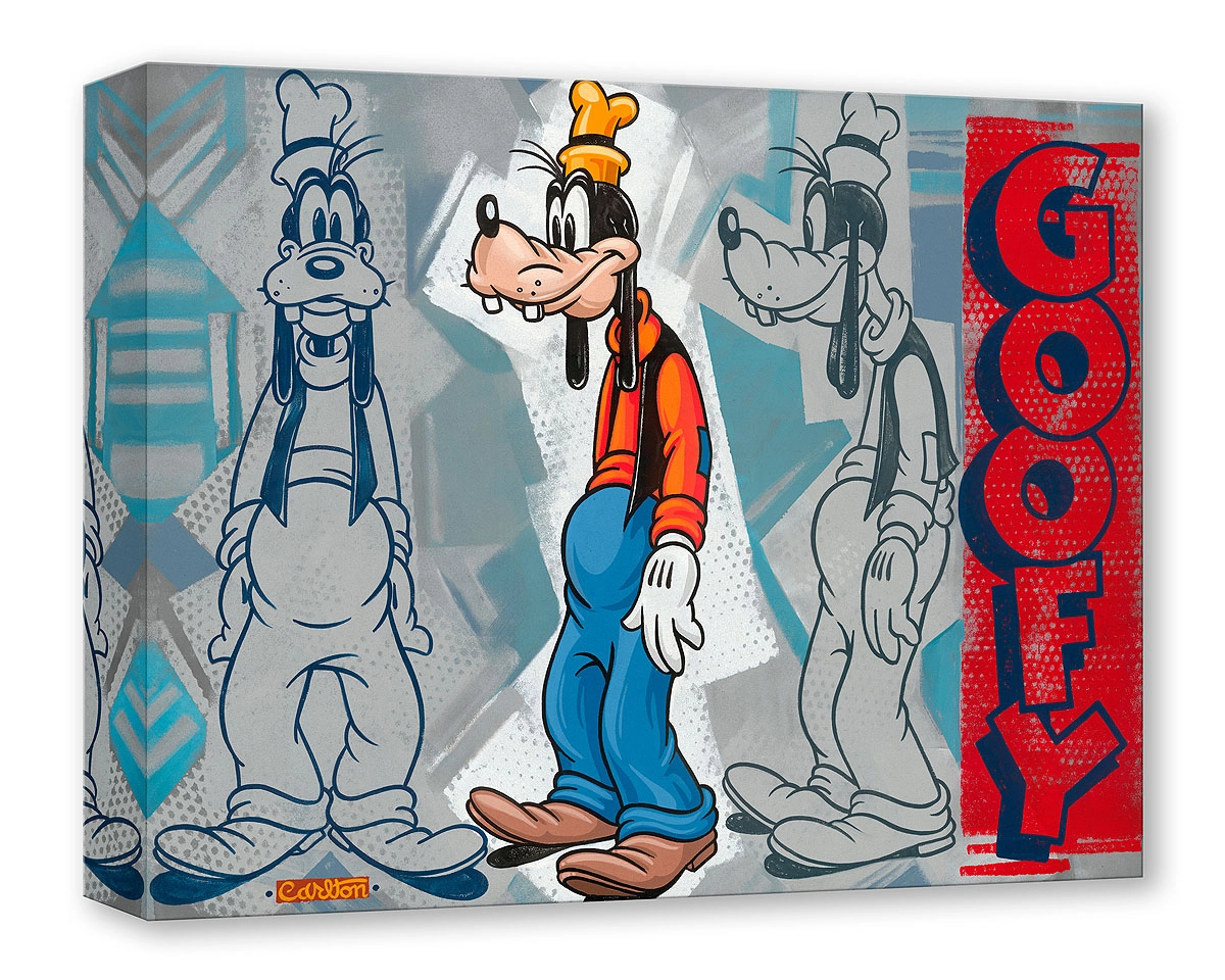 Trevor Carlton What a Goofy Profile From Goofy Gallery Wrapped Giclee On Canvas