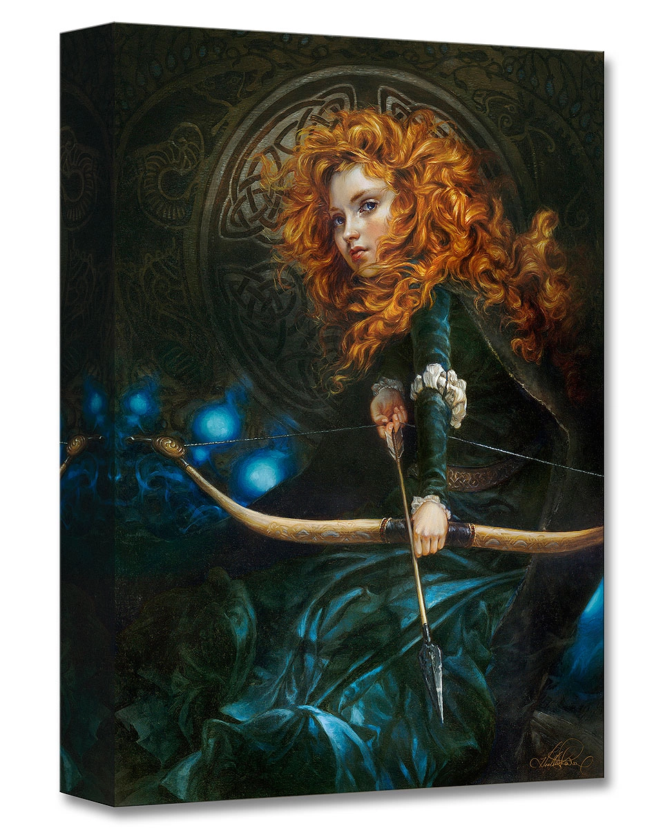 Heather Edwards Her Father's Daughter - From Brave Gallery Wrapped Giclee On Canvas