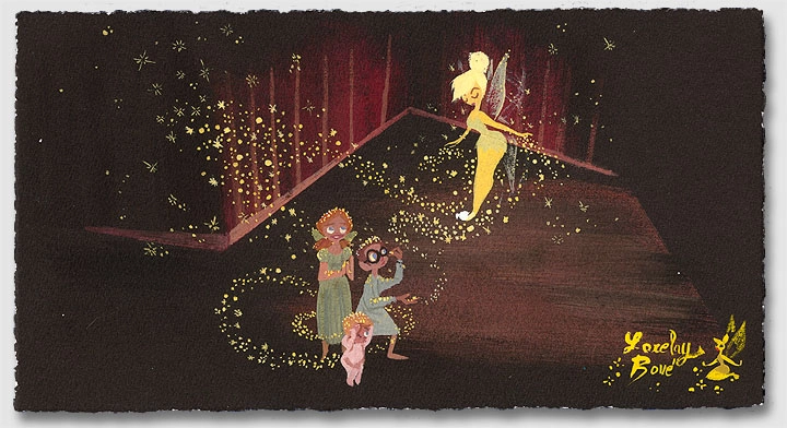 Lorelay Bove Pixie Dust - From Disney Peter Pan Giclee On Paper