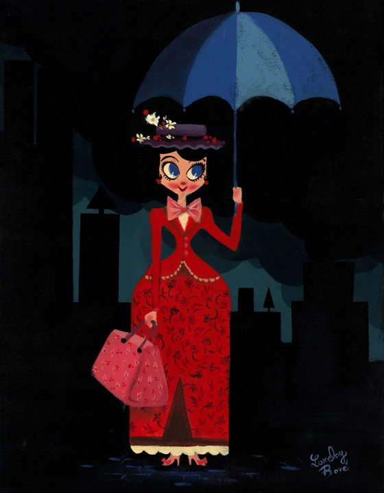 Lorelay Bove Marys Umbrella Giclee On Canvas