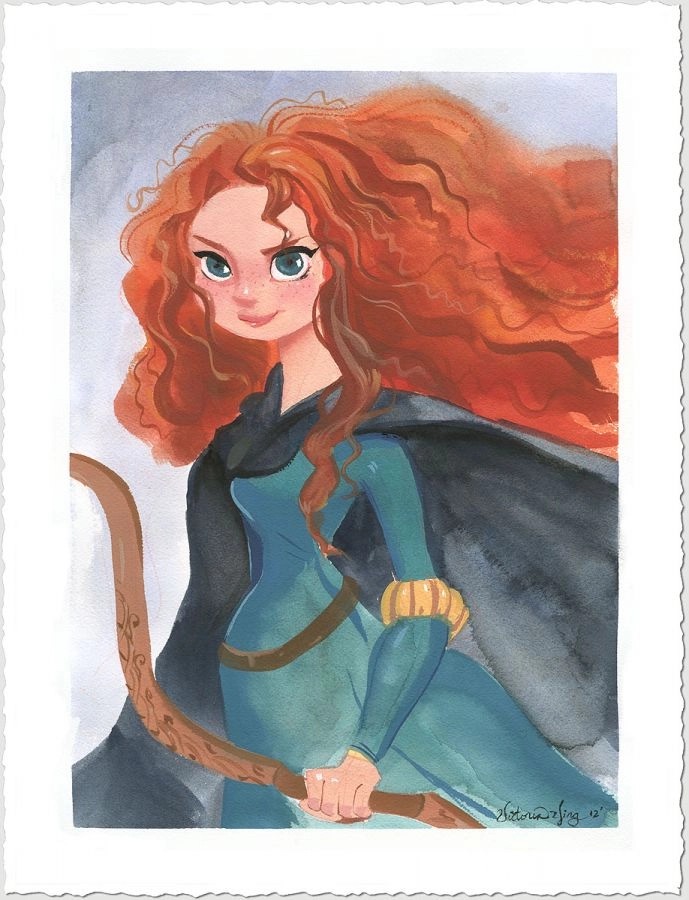 Victoria Ying Merida Giclee On Paper
