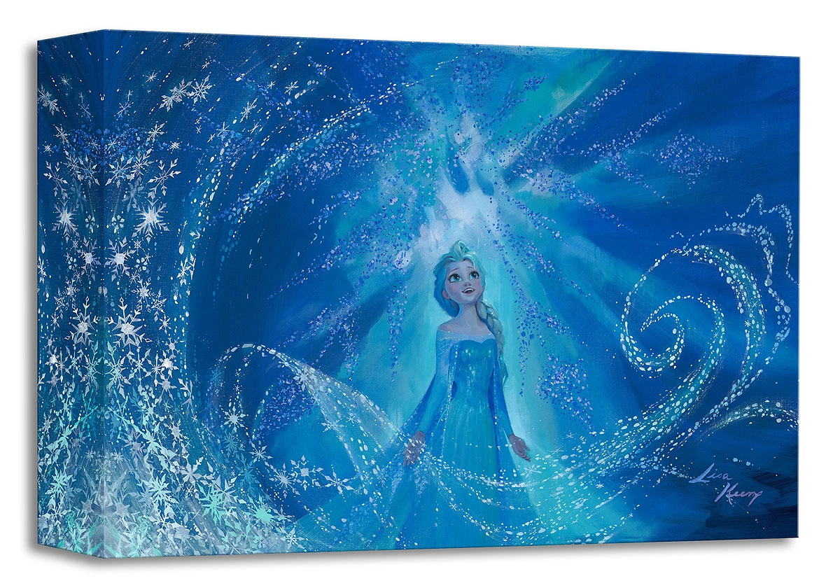 Lisa Keene One With the Wind and Sky From The Movie Frozen Gallery Wrapped Giclee On Canvas