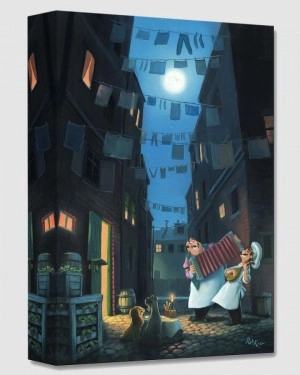 Rob Kaz  Serenade of the Heart From Lady And The Tramp Gallery Wrapped Giclee On Canvas