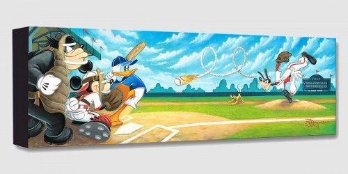 Tim Rogerson Swing for the Fences Gallery Wrapped Giclee On Canvas