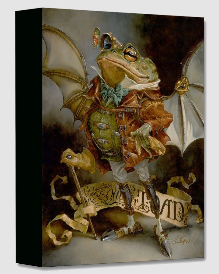 Heather Edwards The Insatiable Mr. Toad Gallery Wrapped Giclee On Canvas