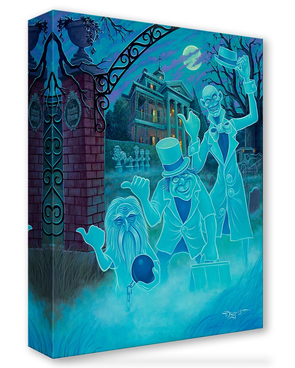 Tim Rogerson Welcome Foolish Mortals Gallery Wrapped Giclee On Canvas
