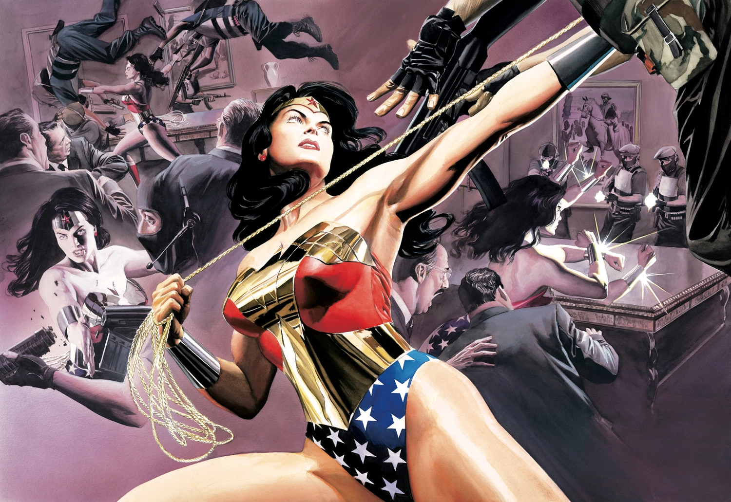 Alex Ross Wonder Woman Defender of Truth Giclee On Paper