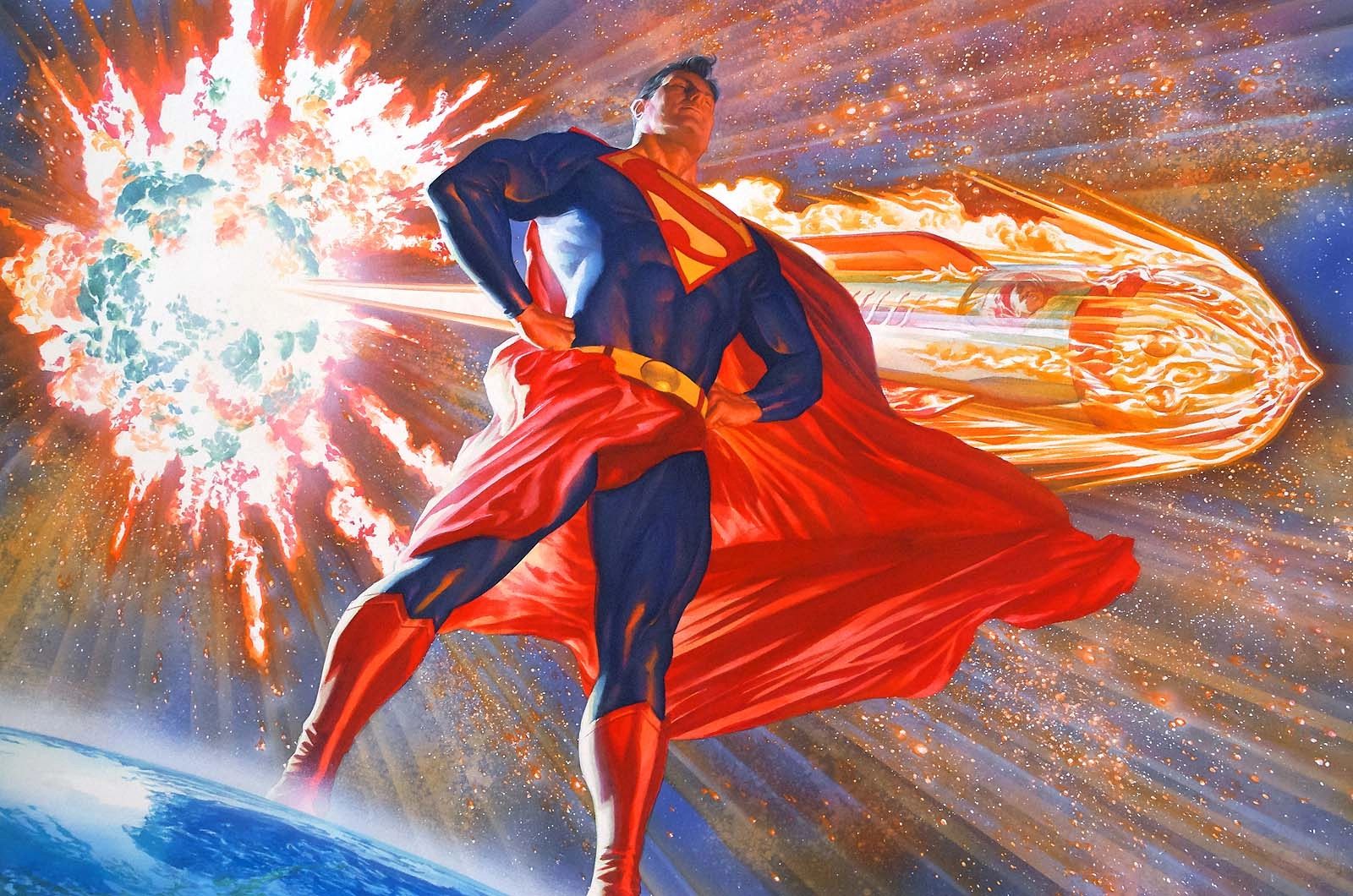 Alex Ross Superman Son of Krypton Giclee On Paper