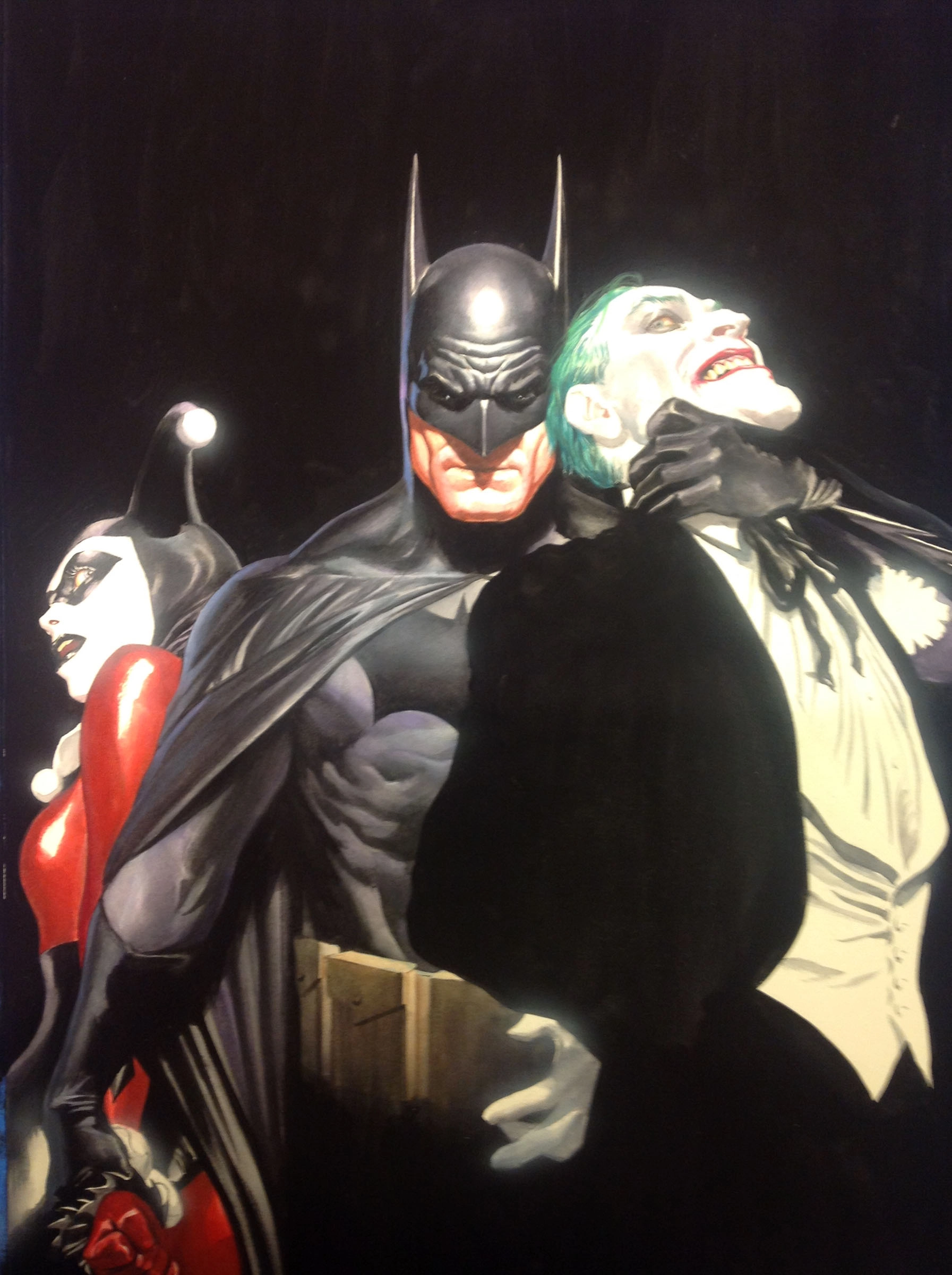 Alex Ross Mind if I Cut In? Giclee On Canvas