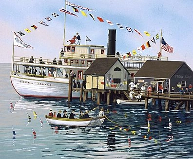 Sally Caldwell Fisher Green Island Ferry 
