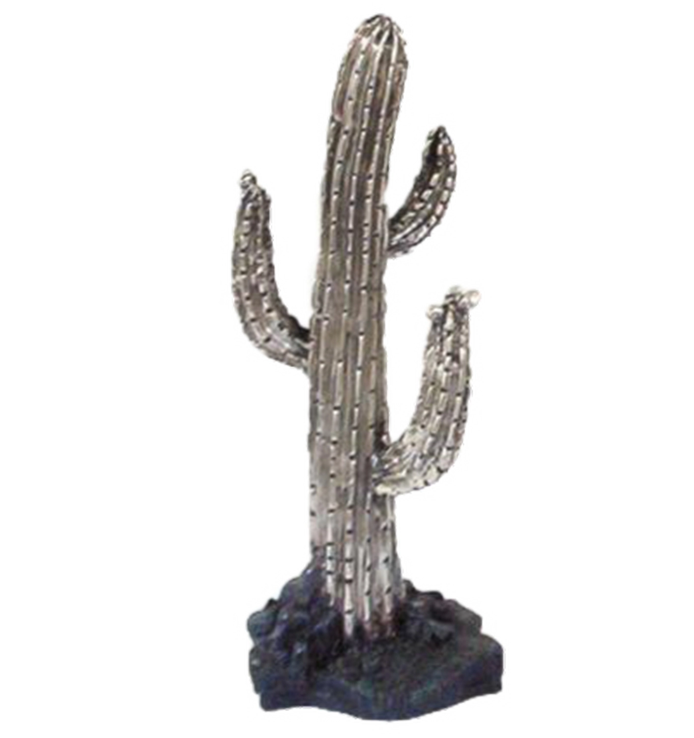 Dargenta Silver Saguaro Cactus Figurine 