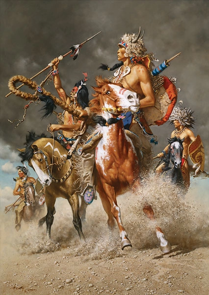 Frank McCarthy Change in the Wind Canvas