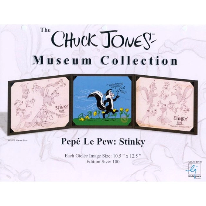 Chuck Jones Pepe Le Pew: Stinky Giclee On Paper