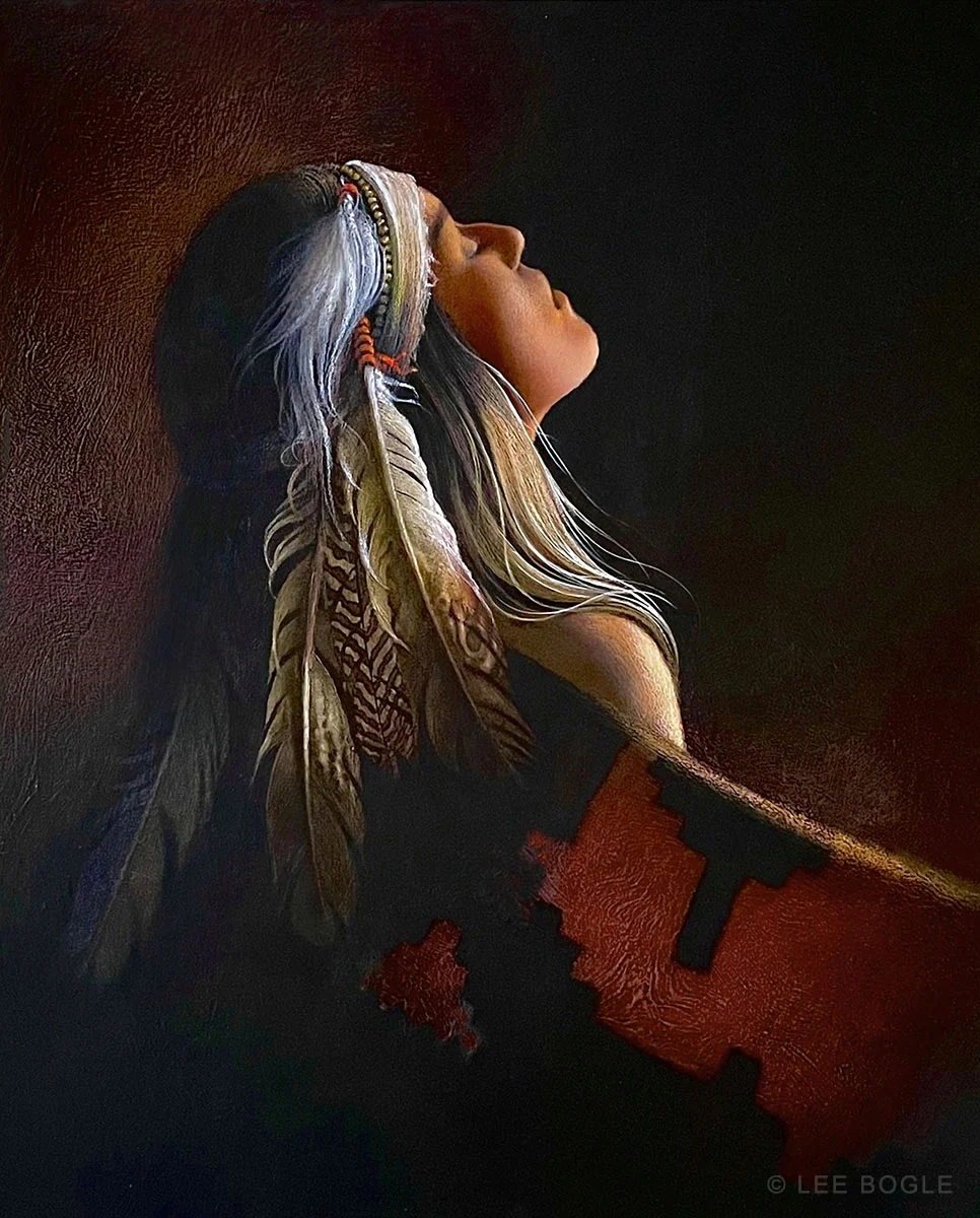 Lee Bogle Into The Light Giclee On Canvas