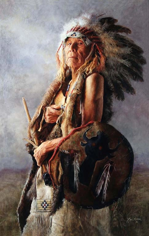 John Coleman Monarch of the Buffalo Nation Giclee On Paper