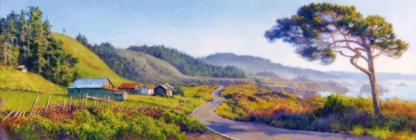 June Carey Pacific Coast Highway Master Works Edition On Canvas