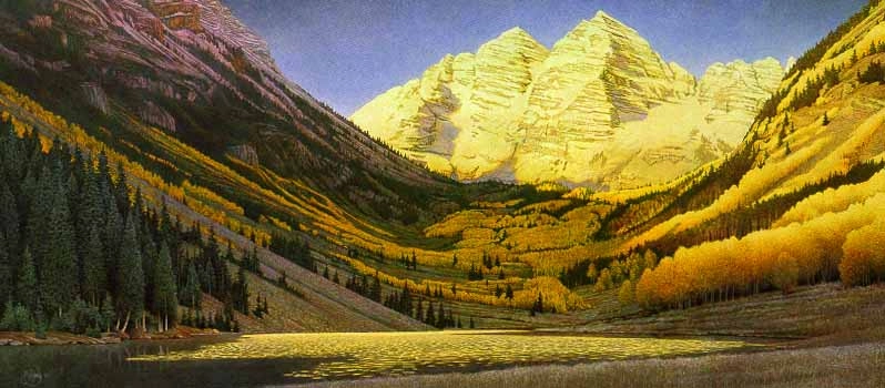 Scott Kennedy Rocky Mountain Gold Limited Edition Print 
