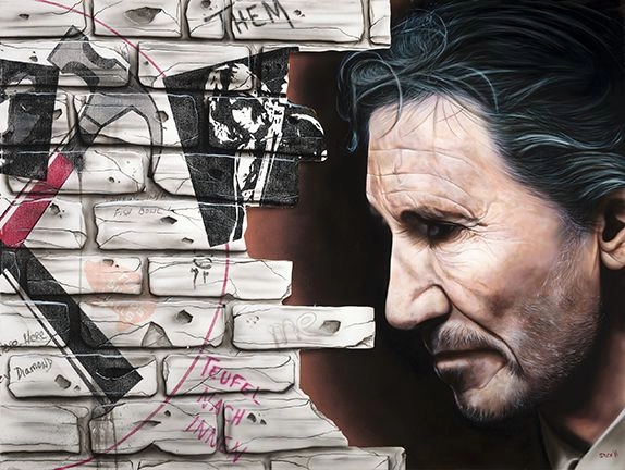 Stickman I Don't Think I Need Anything at All - Roger Waters - Pink Floyd -Giclee On Canvas Artist Proof Hand Embellished