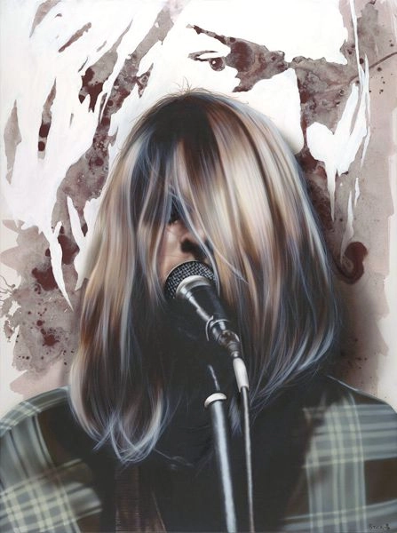 Stickman Come as you are - Kurt Cobain Giclee On Canvas