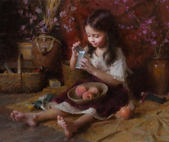 Morgan Weistling Curious Emily Artist Proof Canvas